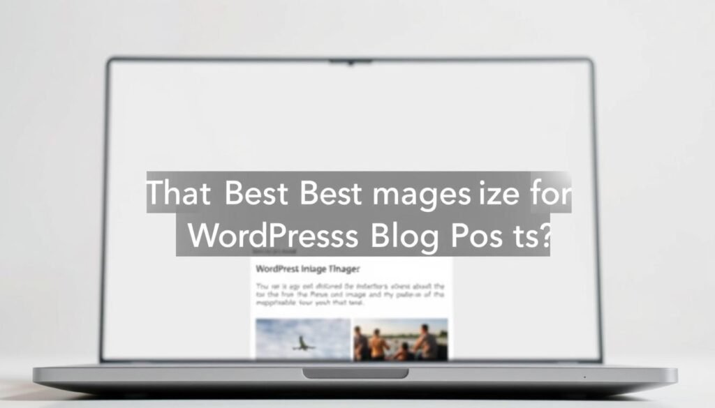 what's the best size for blog post images for wordpress