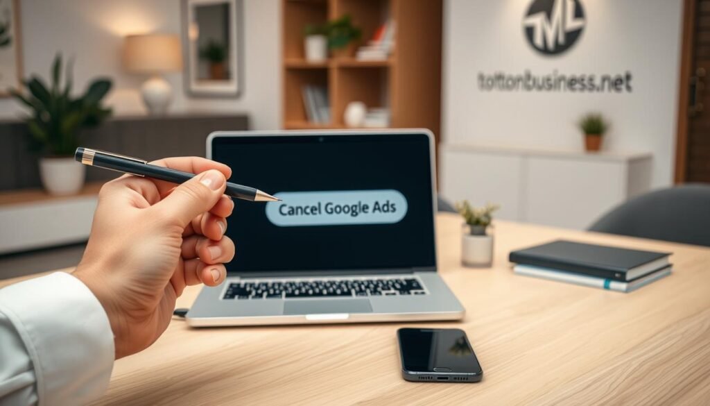 how do i cancel google ads