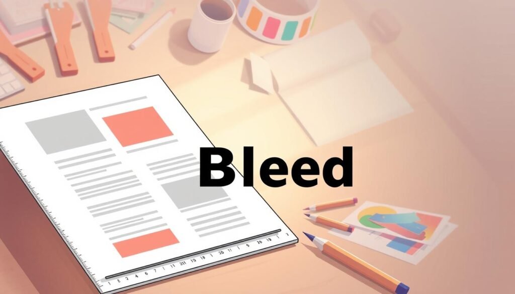 what does bleed mean in graphic design