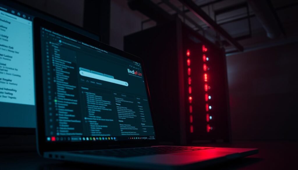 A high-contrast, cinematic image of a website dashboard, showcasing the process of website indexation. In the foreground, a laptop screen displays a search engine's crawling and indexing interface, with lines of code and data visualizations. In the middle ground, a server rack stands tall, its blinking lights symbolizing the backend infrastructure powering the indexation. The background is a dimly lit, industrial-style environment, with concrete walls and subtle, directional lighting casting dramatic shadows, creating a sense of technical sophistication. The overall mood is one of precision, efficiency, and the cutting-edge of modern digital infrastructure. A high-contrast, cinematic image of a website dashboard, showcasing the process of website indexation. In the foreground, a laptop screen displays a search engine's crawling and indexing interface, with lines of code and data visualizations. In the middle ground, a server rack stands tall, its blinking lights symbolizing the backend infrastructure powering the indexation. The background is a dimly lit, industrial-style environment, with concrete walls and subtle, directional lighting casting dramatic shadows, creating a sense of technical sophistication. The overall mood is one of precision, efficiency, and the cutting-edge of modern digital infrastructure.