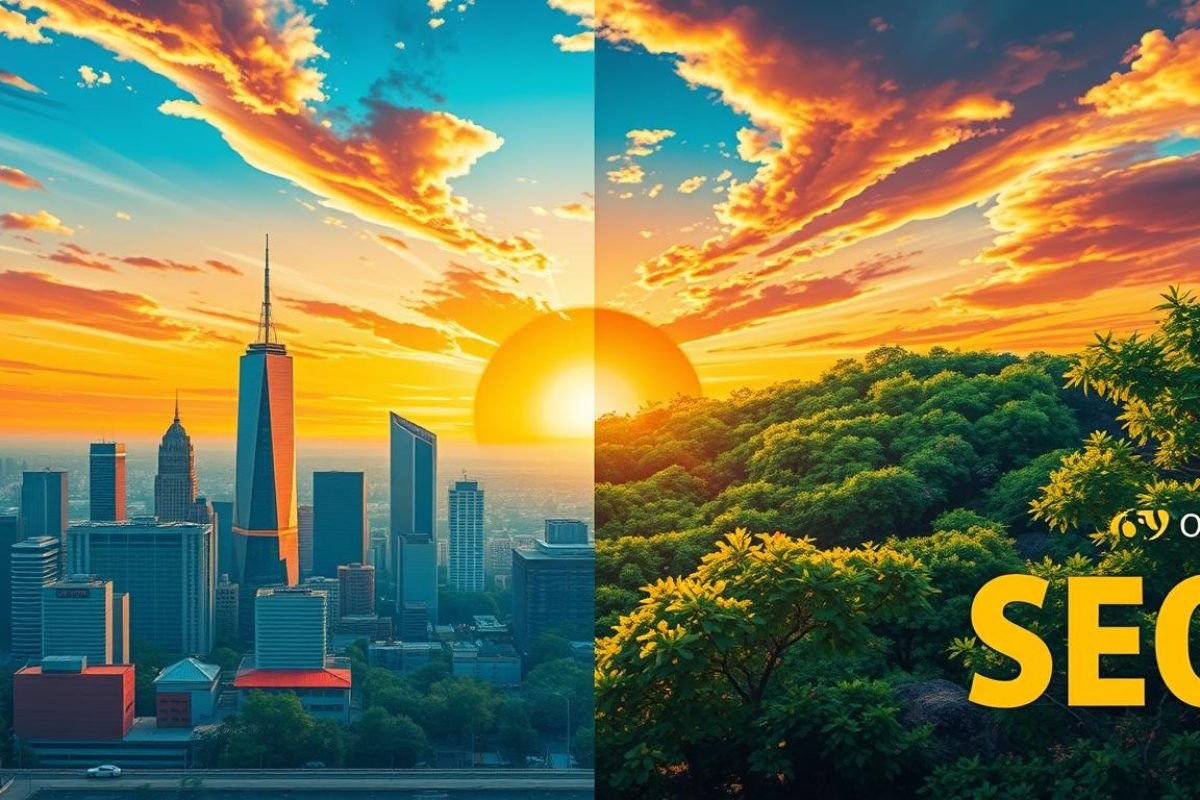 what is the difference between local and organic seo